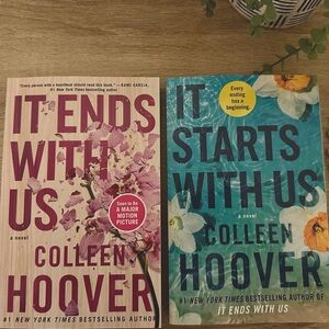 IT ENDS WITH US + IT STARTS WITH US Paperback Books